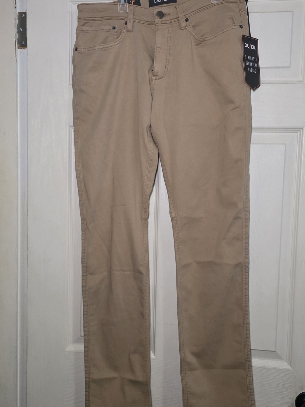 DU/ER  Men's No Sweat Relaxed Taper Pants W32x34L